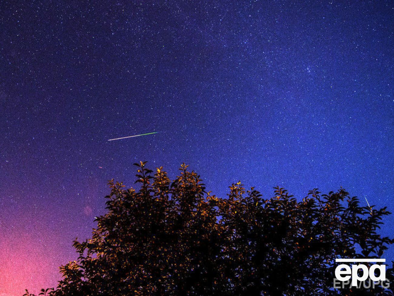 Квадрантиды лучше видны в северном полушарии