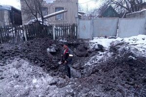 Последствия обстрелов Авдеевки