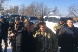 Климкин и Самуэльсен остановились на выезде из Мариуполя