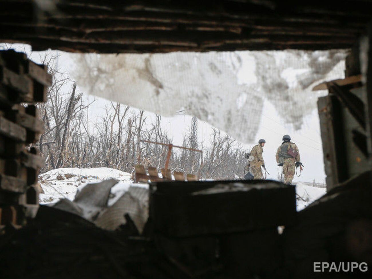 Ситуация в зоне АТО на Донбассе. Карта