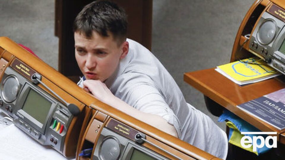 Савченко: Президент должен показать всем пример – взять автомат в руки и пойти на передовую