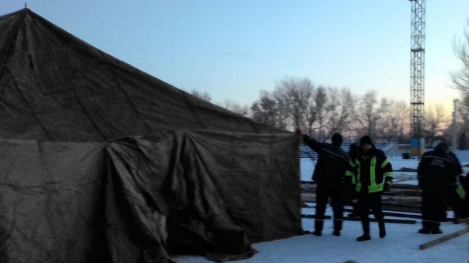 В Авдеевке развернуты семь мобильных пунктов обогрева и три полевые кухни