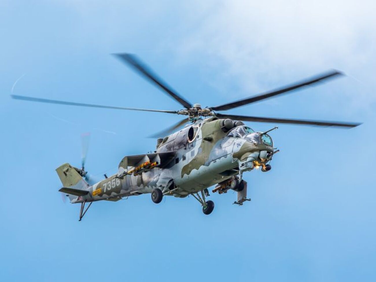 Вертолет Ми-35М потерпел крушение из-за технической неисправности