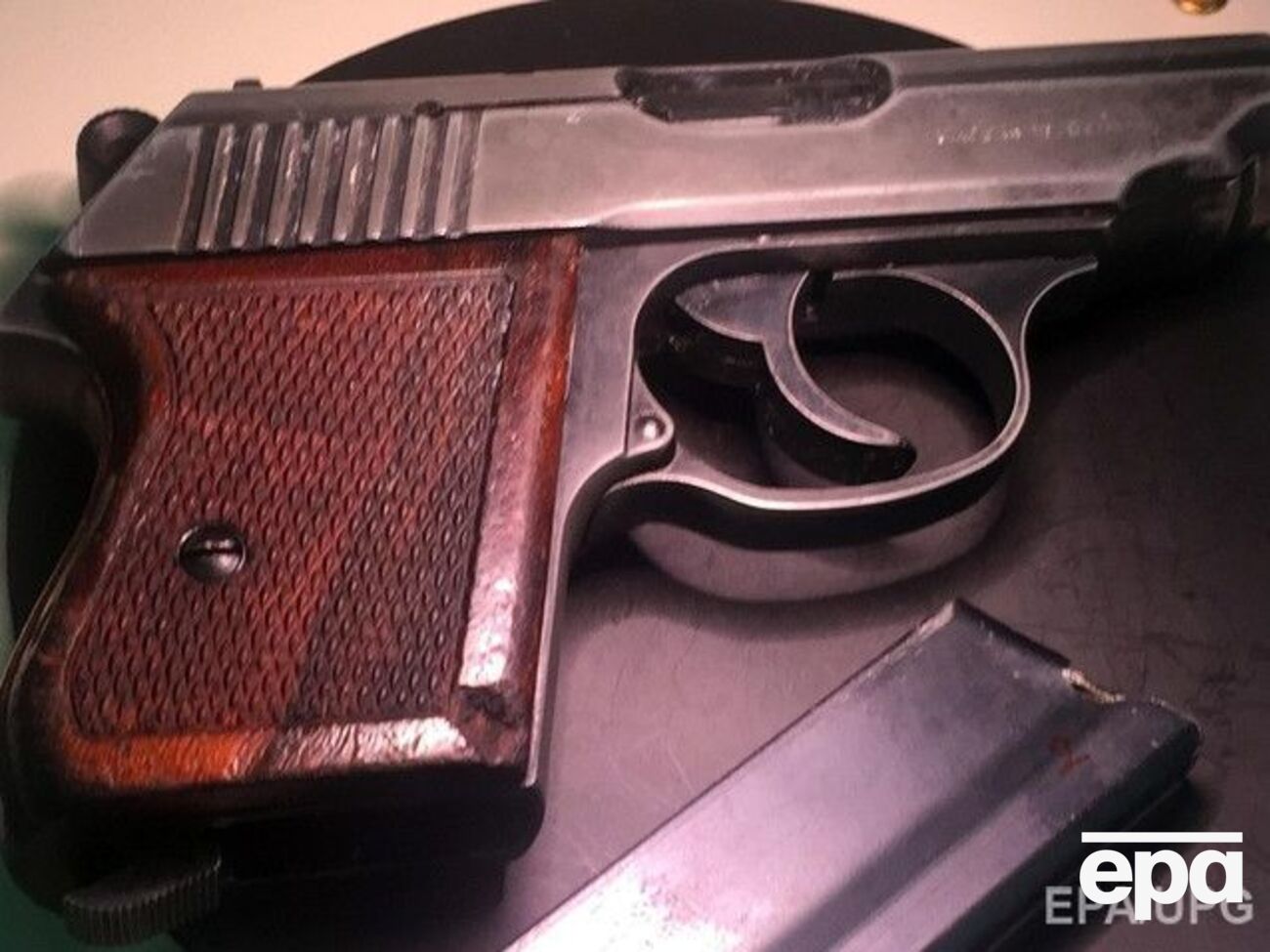 Пистолет, из которого Амри стрелял в Италии