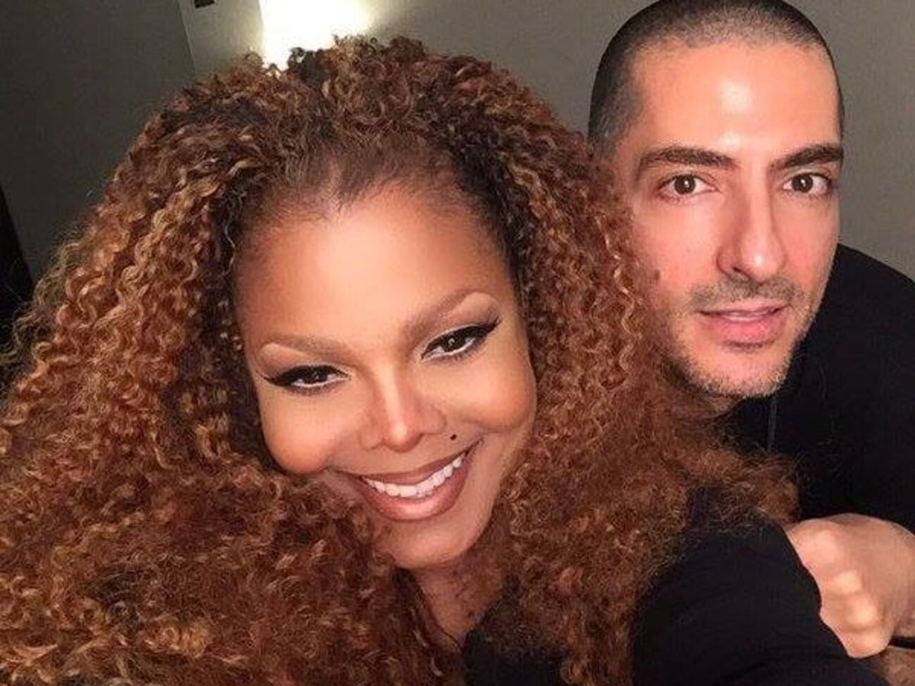 Джанет Джексон с мужем Виссамом