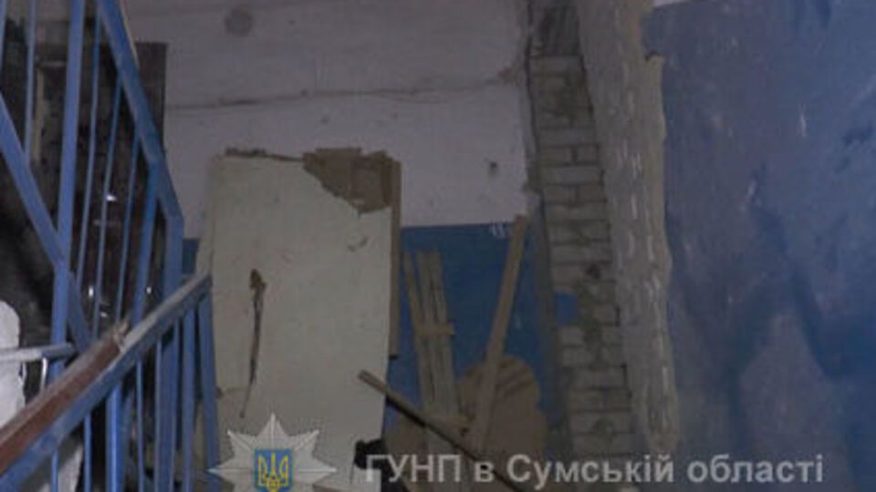 Взрыв в доме в Сумах произошел вечером 3 января