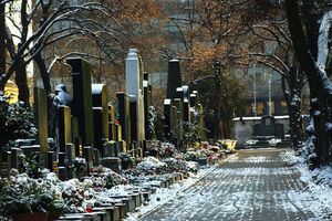 Ольшанское кладбище, где покоился Александр Олесь