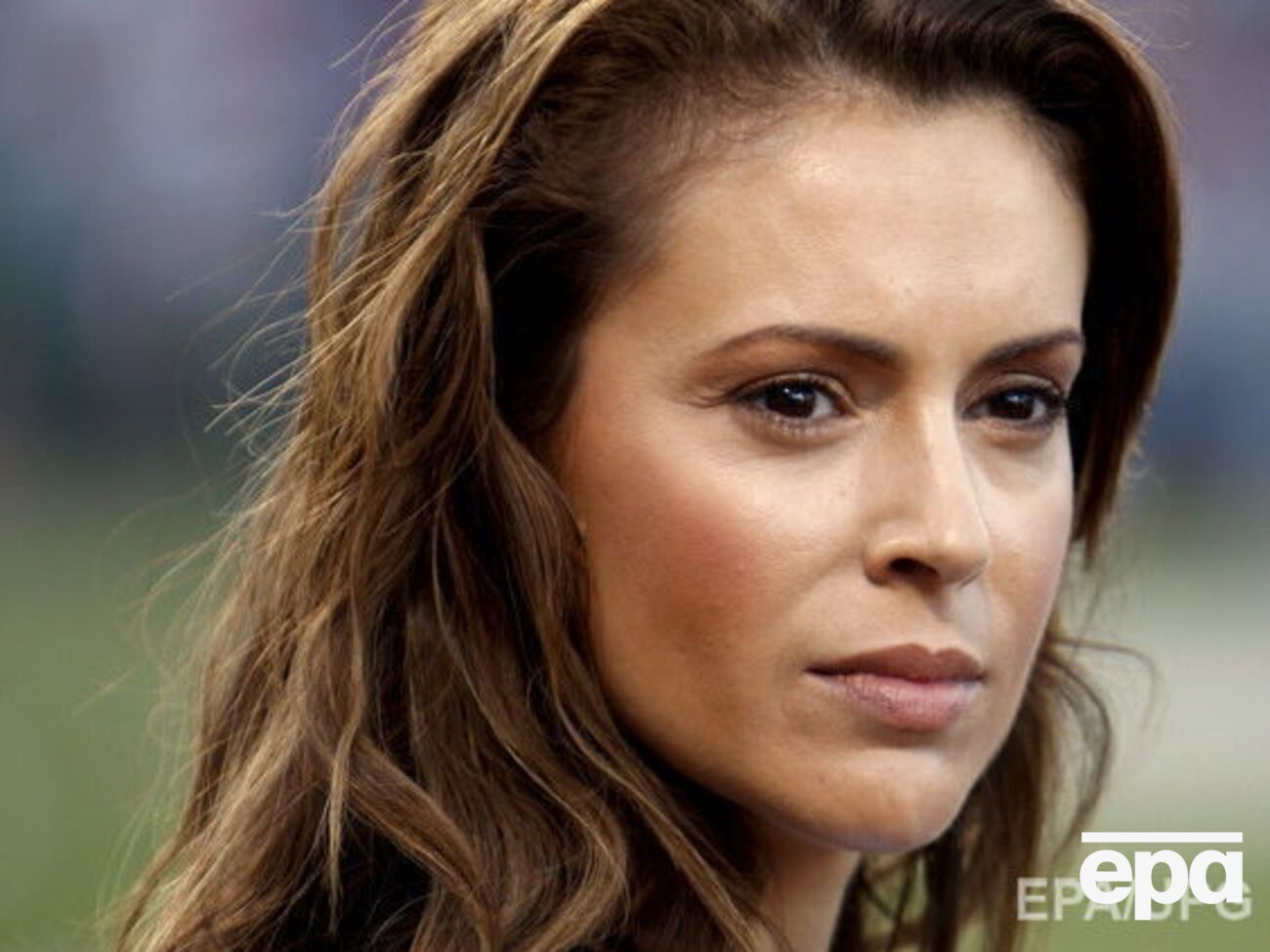 Милано показала фото дочки