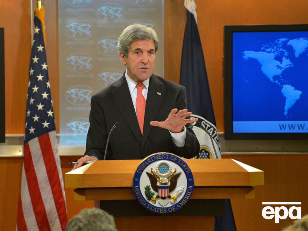 Керри: На трансатлантическом пространстве мы твердо отстаивали и поддерживали Украину