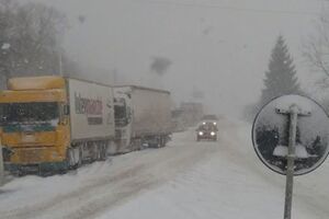 На дорогах Черкасской области ограничили движение
