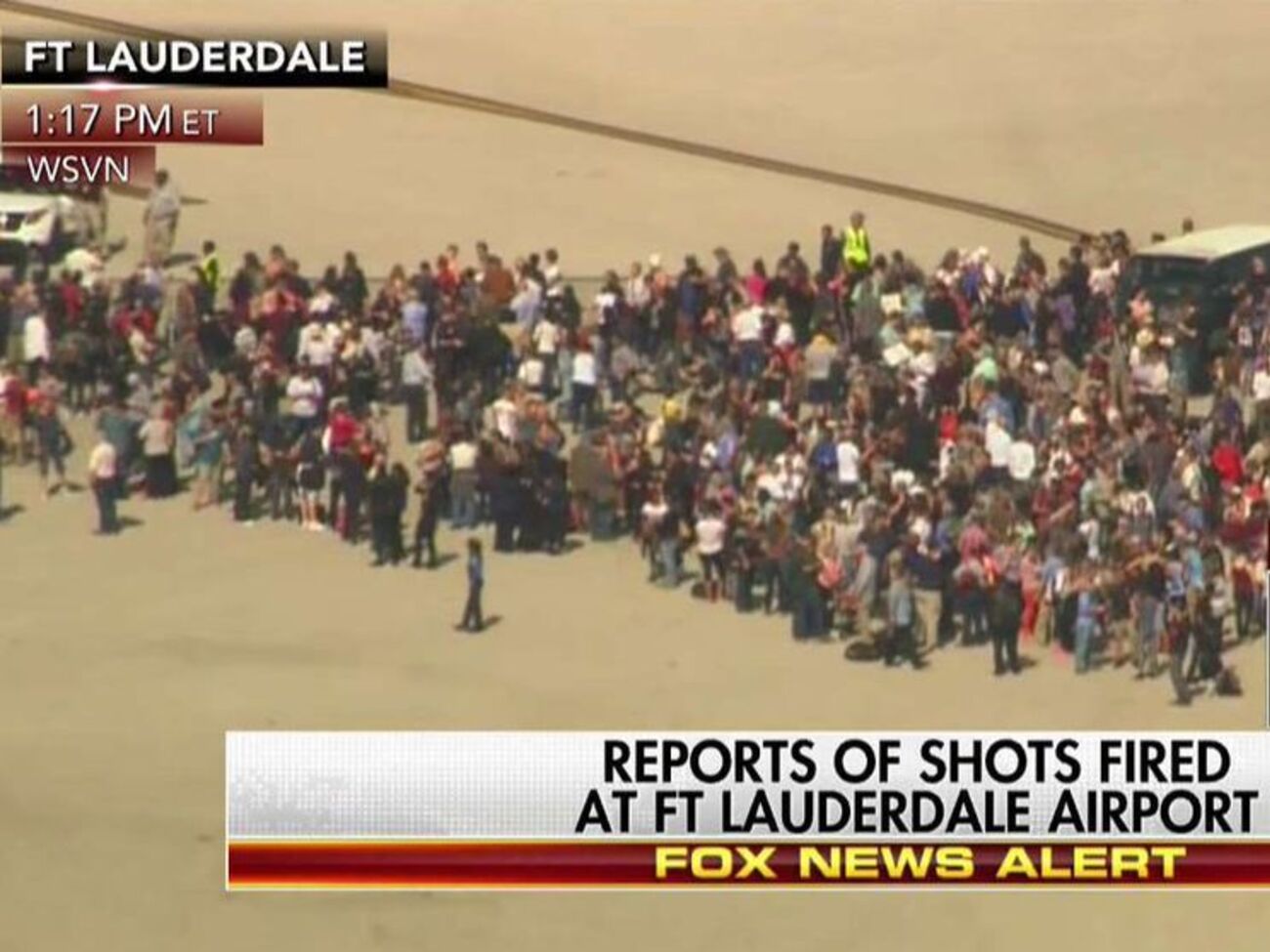 В аэропорту&nbsp;города Форт-Лодердейл были слышны выстрелы