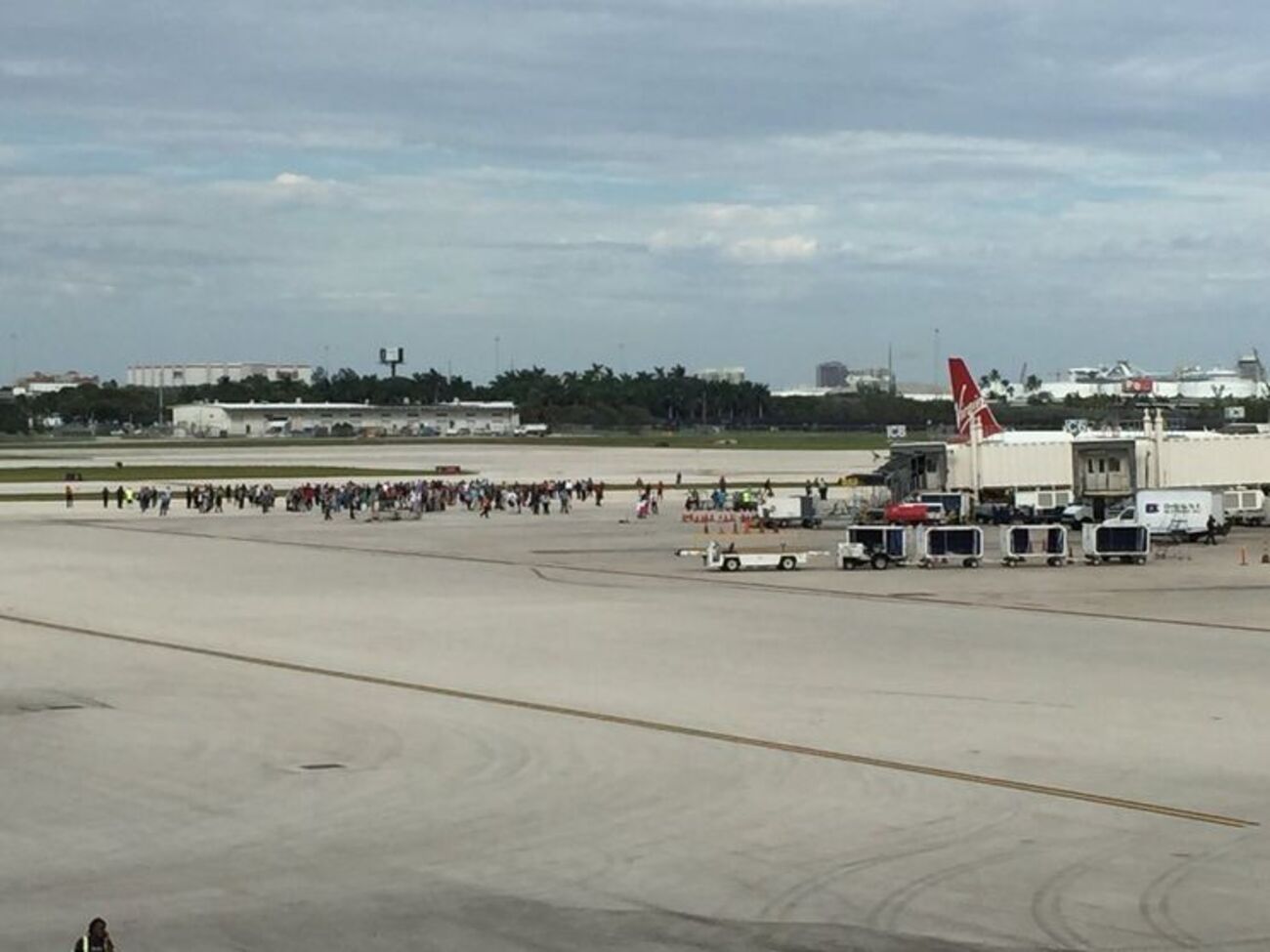 В аэропорту во Флориде произошла стрельба, подозреваемый задержан