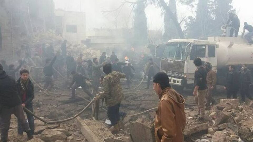 Взрыв произошел недалеко от границы с Турцией