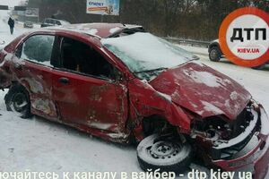 В ДТП пострадал водитель Chevrolet Aveo