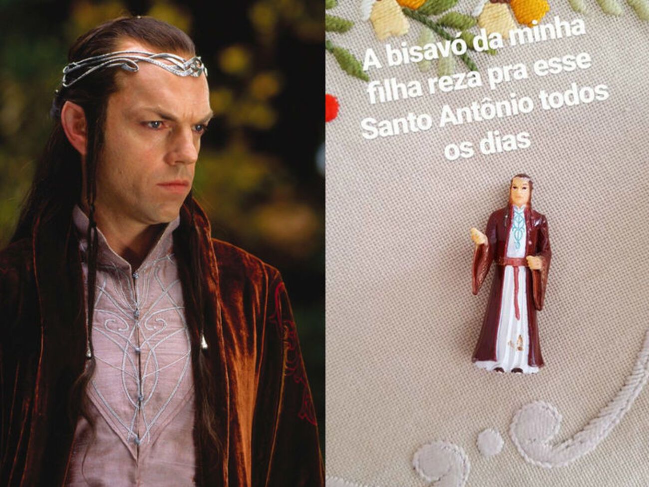 Пожилая женщина приняла Элронда за&nbsp;святого Антония