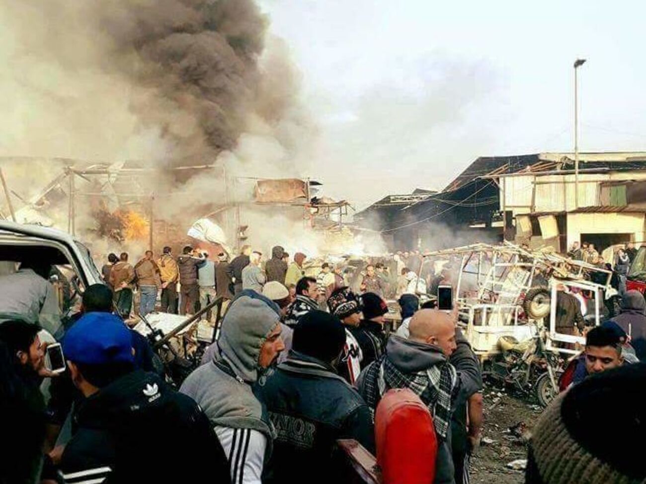 Взрыв произошел в воскресенье