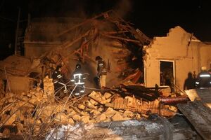 Взрыв произошел сегодня ночью