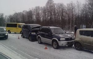 Непогода стала причиной ДТП на трассе Киев – Чоп