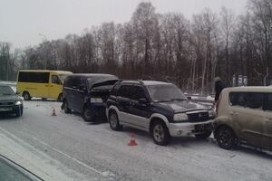 Непогода стала причиной ДТП на трассе Киев – Чоп