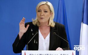 На сайте политсилы Ле Пен граничили возможность отправки запросов