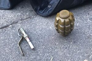 У Києві в чоловіка вилучили гранату