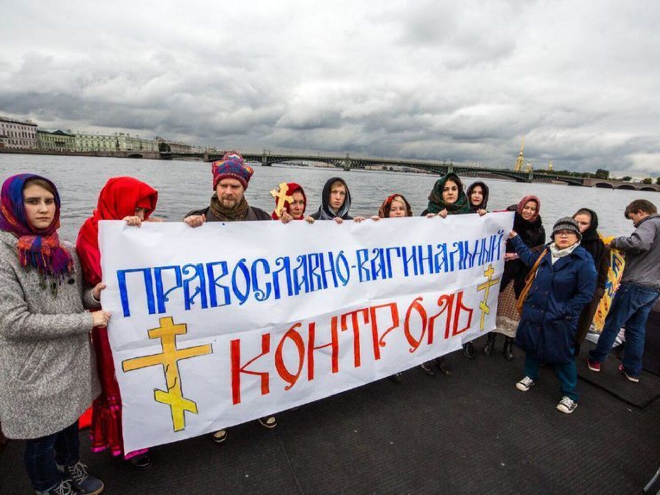 Учасники "хресного запливу" молилися про припинення дітовбивств, зокрема на "ранній стадії онанізму"