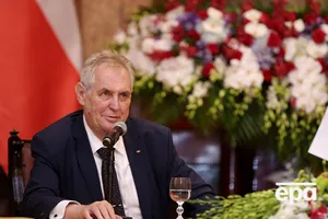 Земан считает аннексию Крыма "завершенным делом"