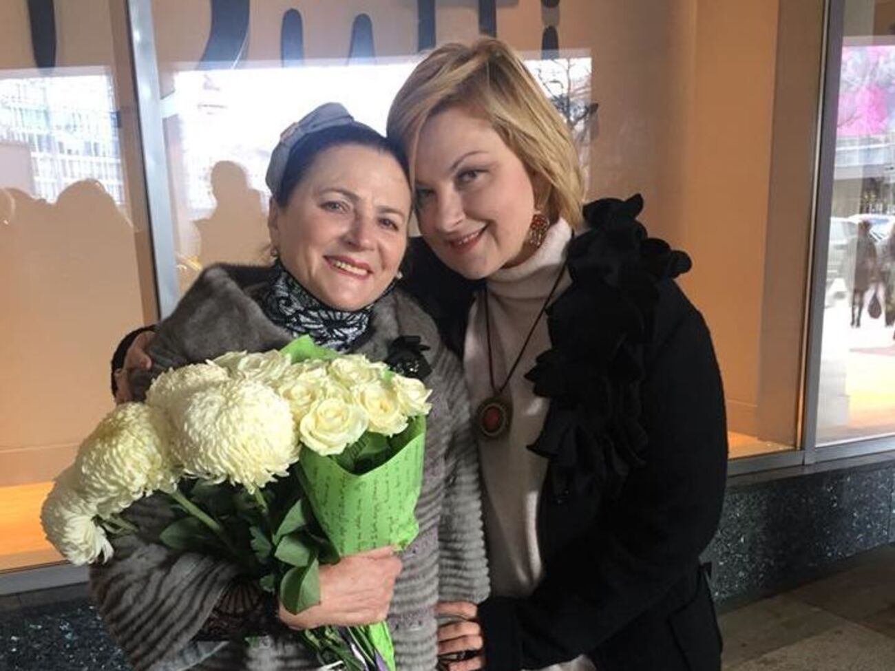 Ніна Матвієнко на відкритті іменної "зірки" із Бурмакою