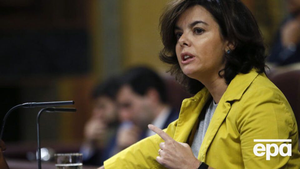 Заступник глави уряду Іспанії Саєнс де Сантамарія вважає, що жодного референдуму в Каталонії не було