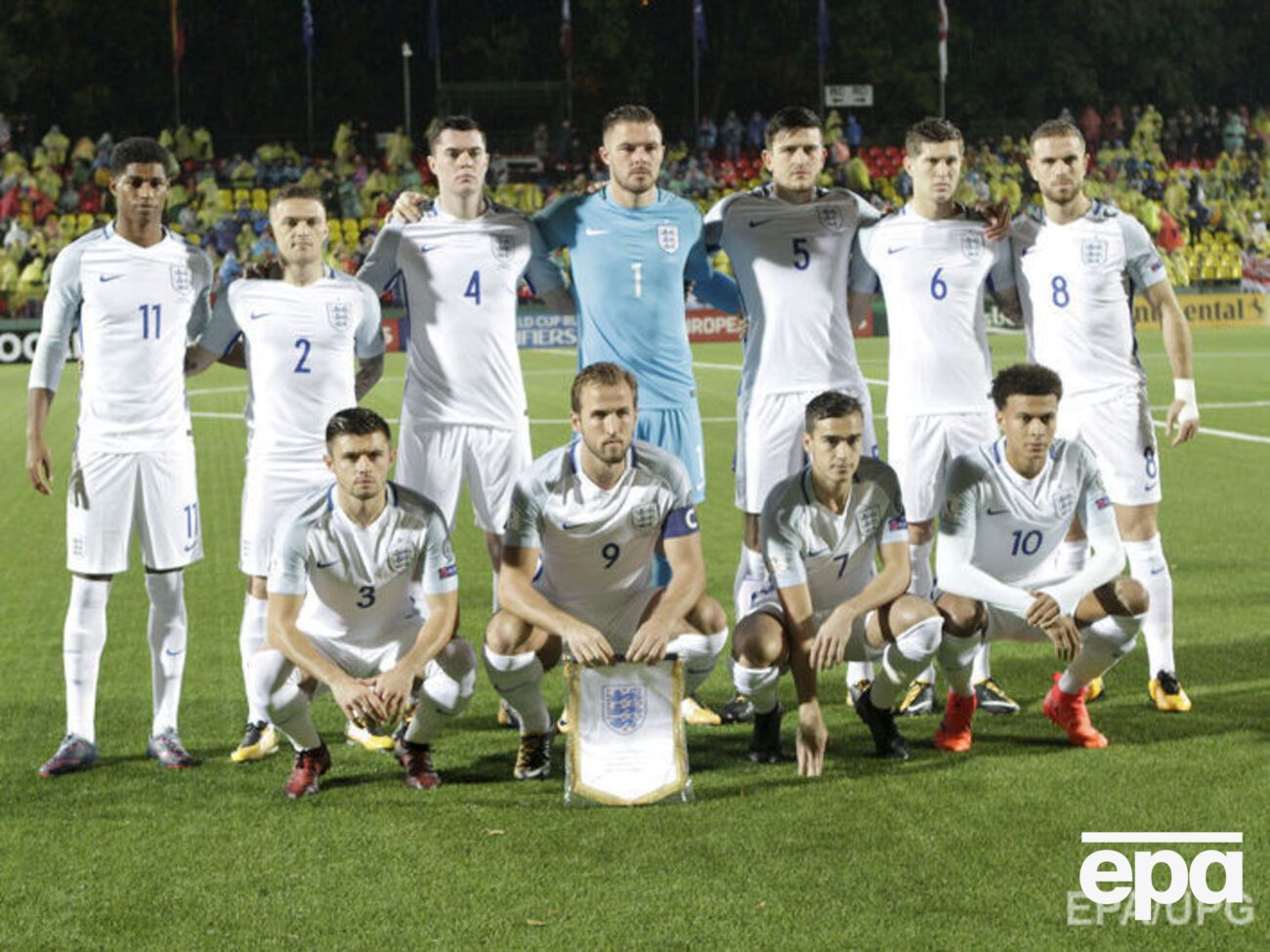 Сборная Англии одной из первых обеспечила себе участие в турнире