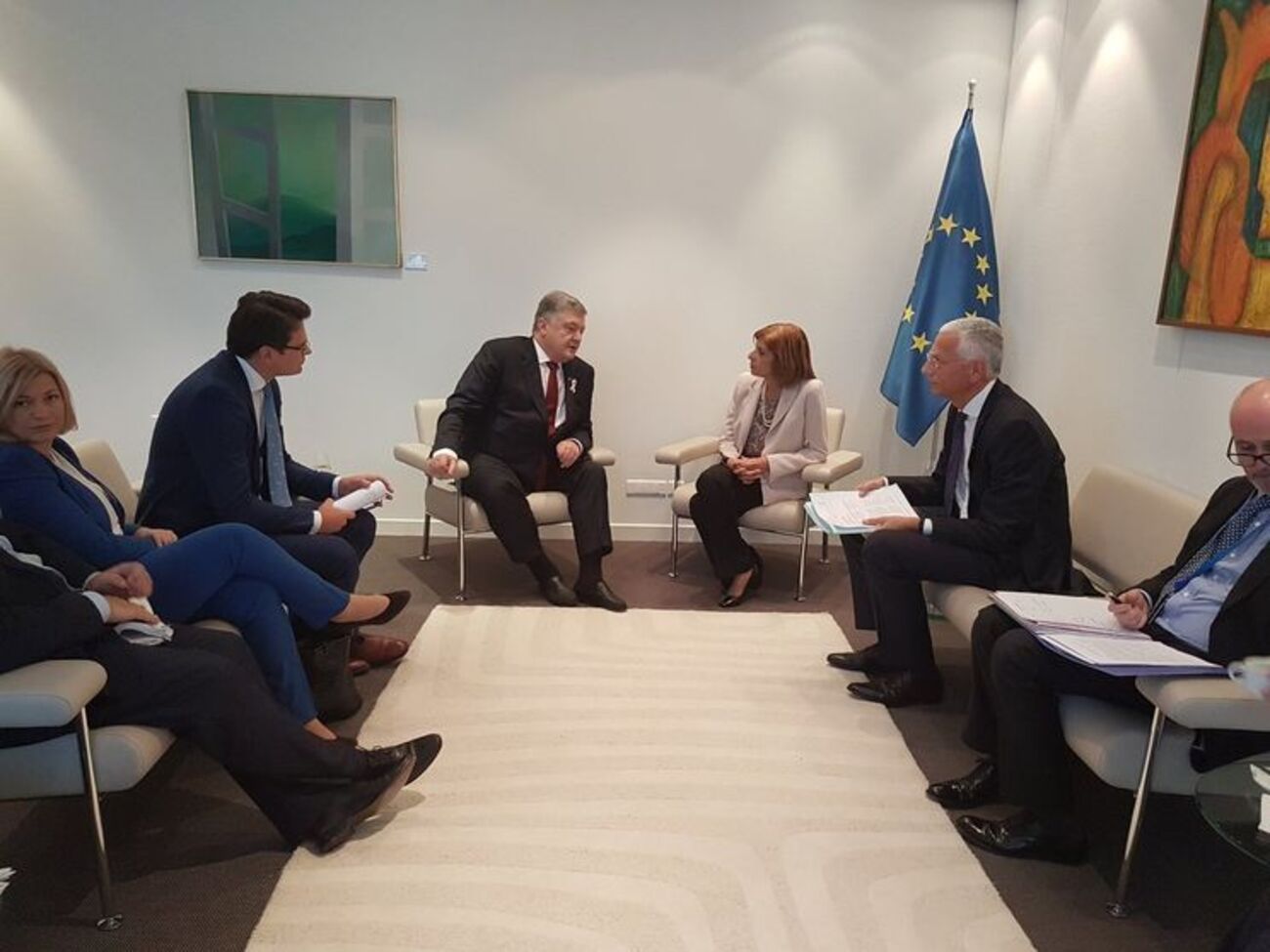 Порошенко прибыл в Страсбург