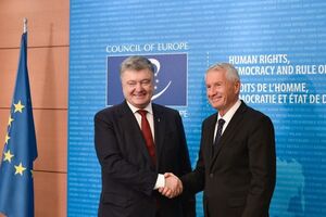 Порошенко подякував Ягланду за підтримку Ради Європи
