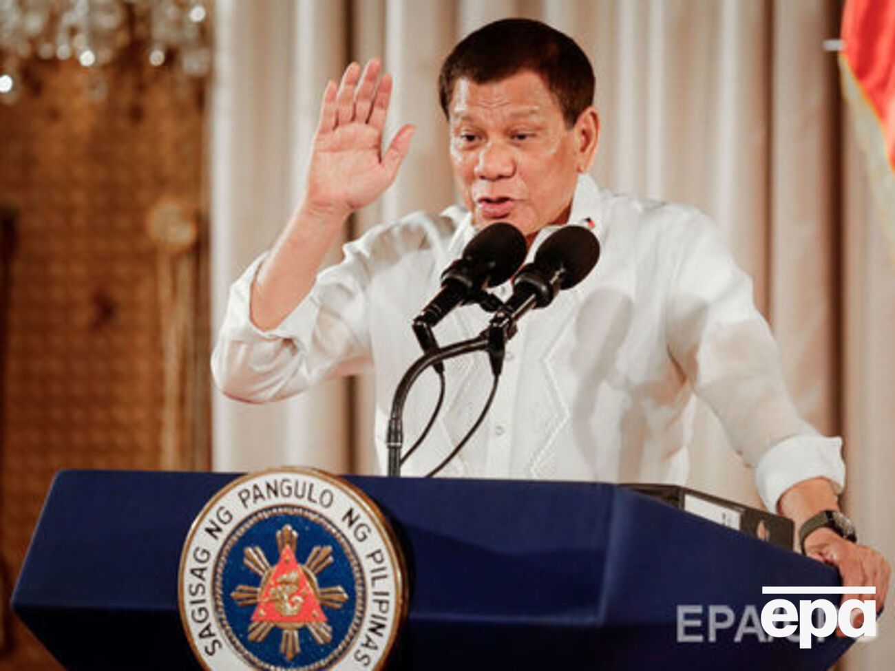 Дутерте: У нас будуть "калашникови"