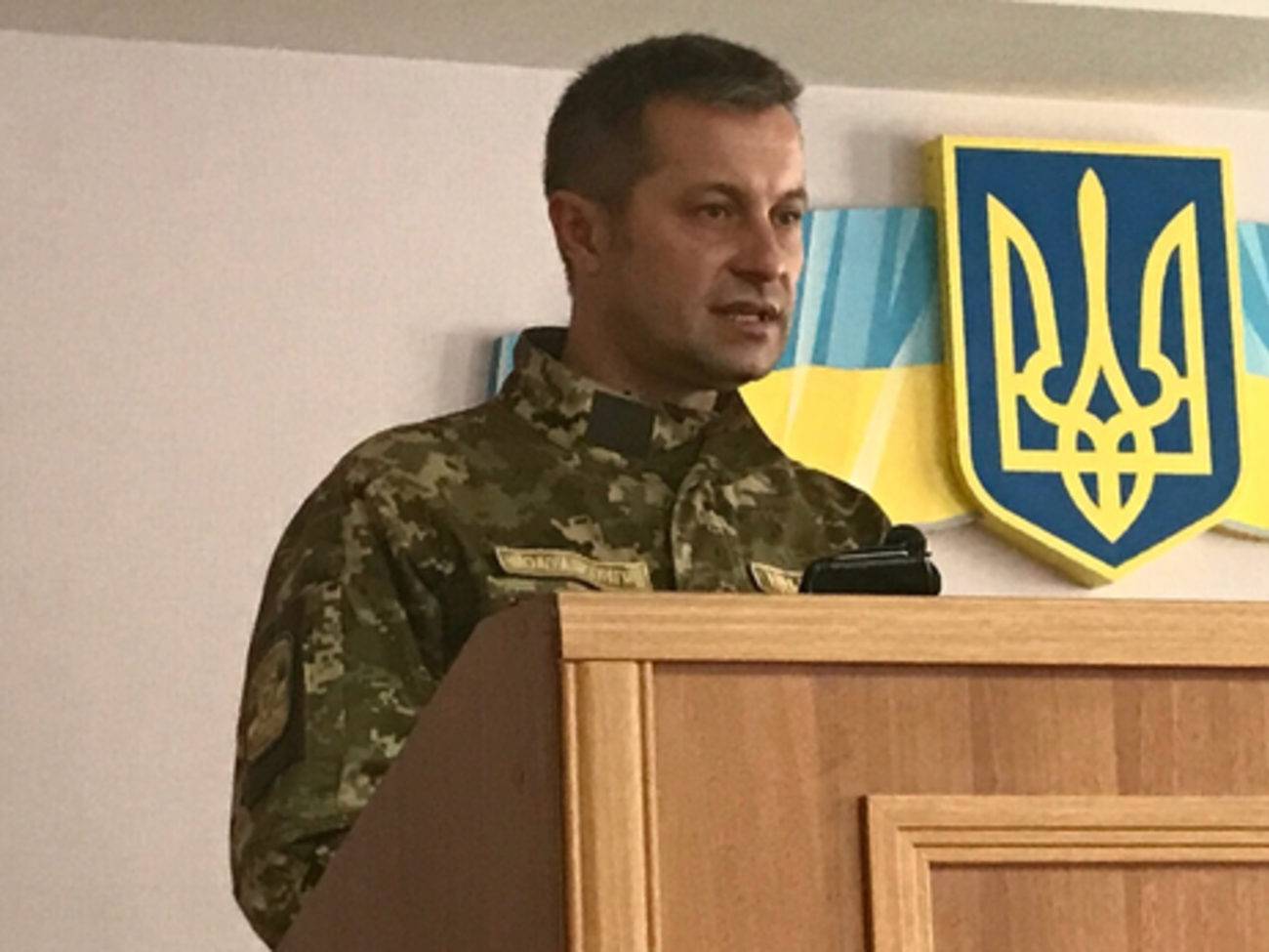Цицак был назначен военным прокурором сил АТО в сентябре