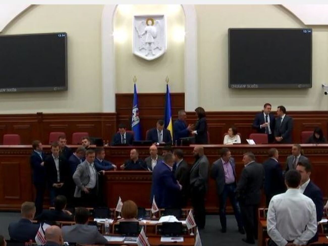 Пропозицію "Свободи" підтримало лише 56 депутатів Київради