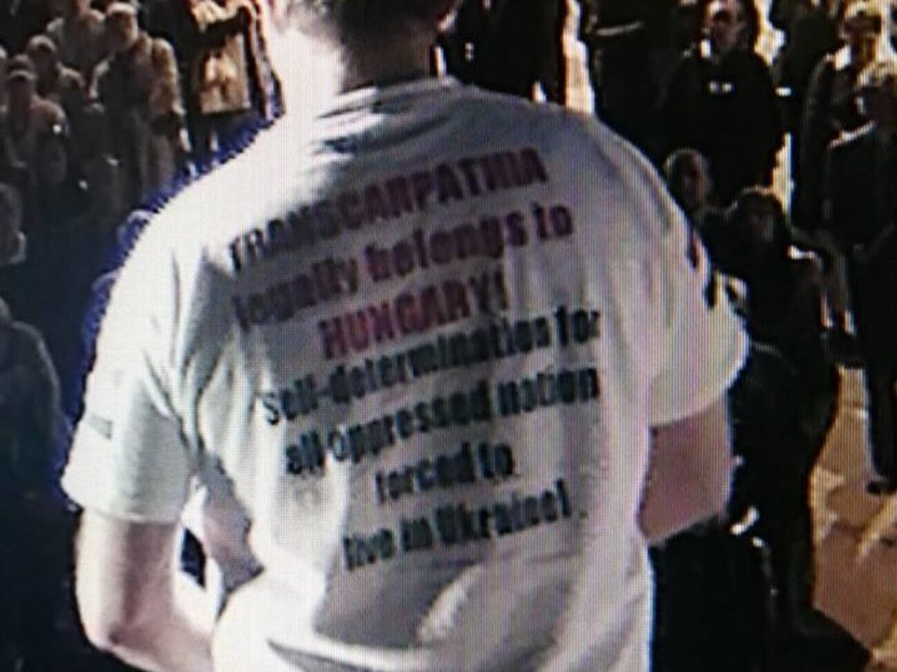 У Будапешті проходить акція прихильників "самовизначення Закарпаття"