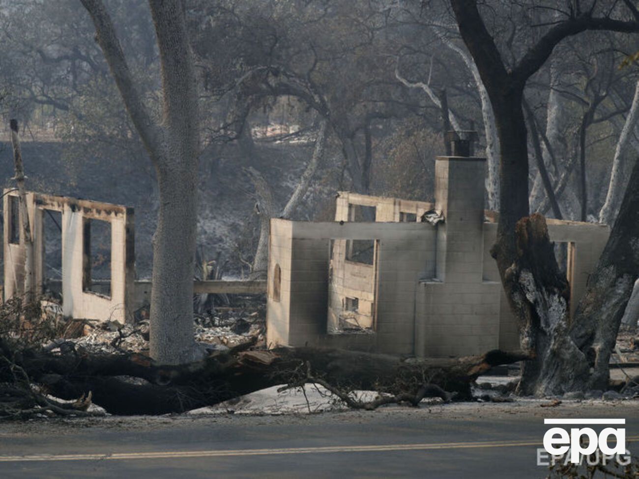 У Каліфорнії тривають лісові пожежі