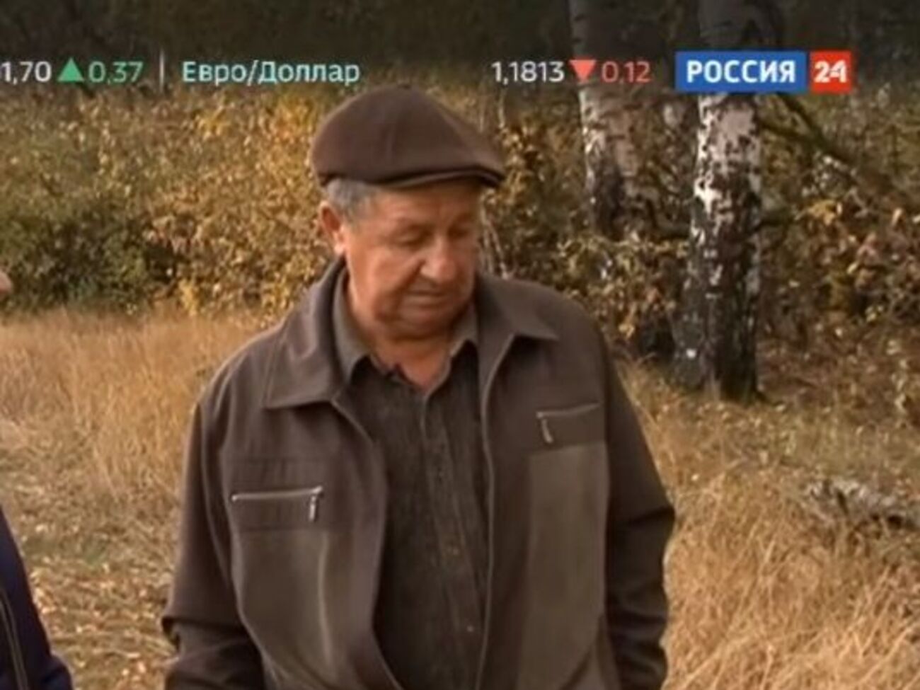 Селянин, який нібито знайшов секретну інформацію, збираючи гриби