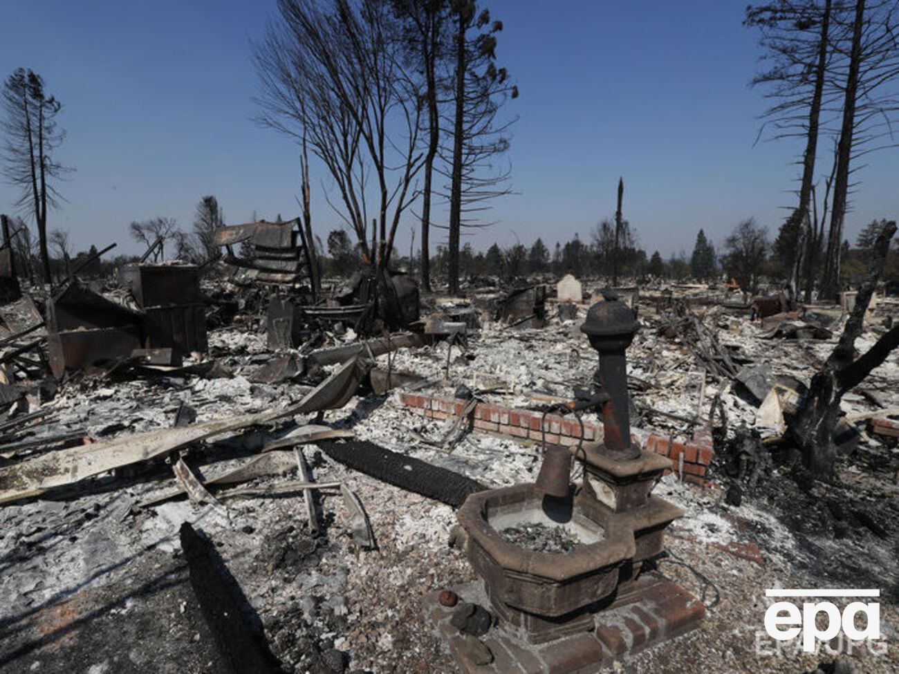 В Калифорнии бушуют пожары