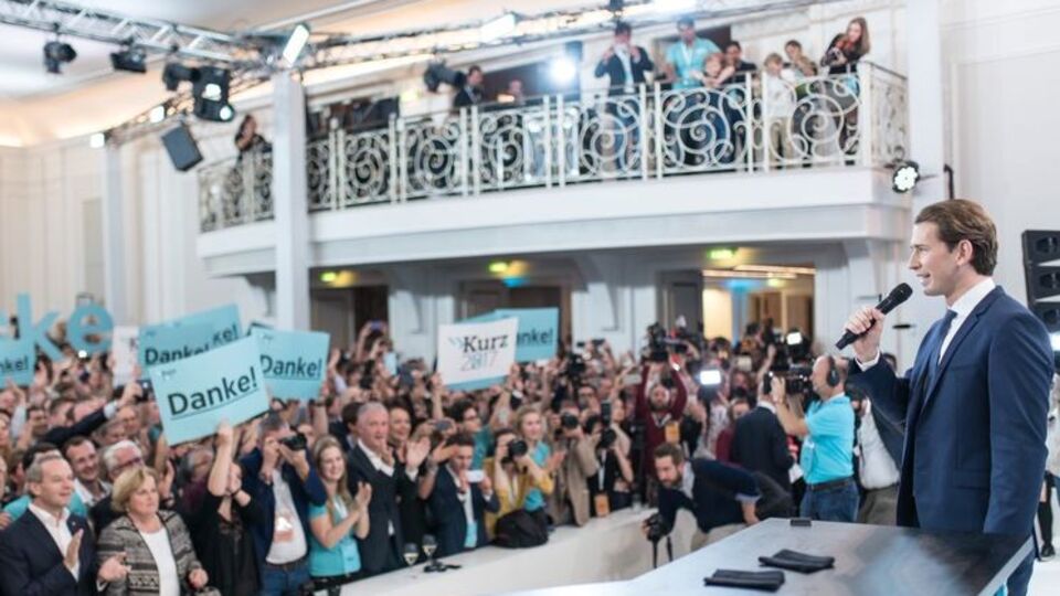 В Австрії на виборах перемогла Народна партія, яку очолює Себастьян Курц