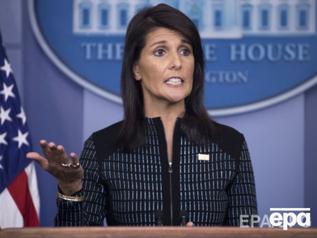 Хейли:&nbsp;Причина, по которой мы смотрим на это соглашение с Ираном, связана с Северной&nbsp;Кореей