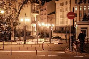 Центр Киева перегорожен