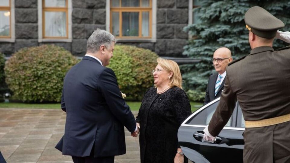 Президент Мальты прибыла в Украину