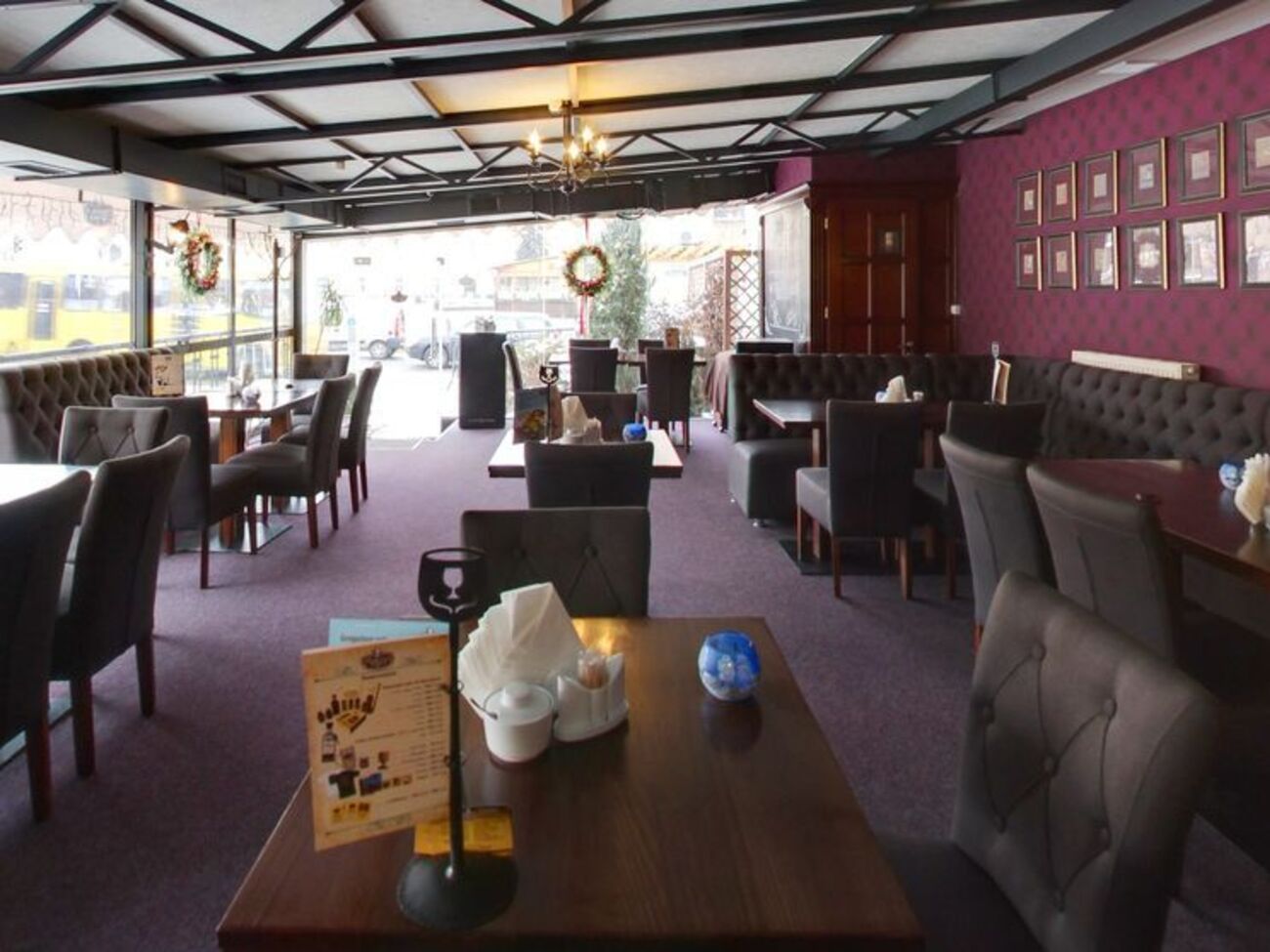 Ресторан находится в центре города