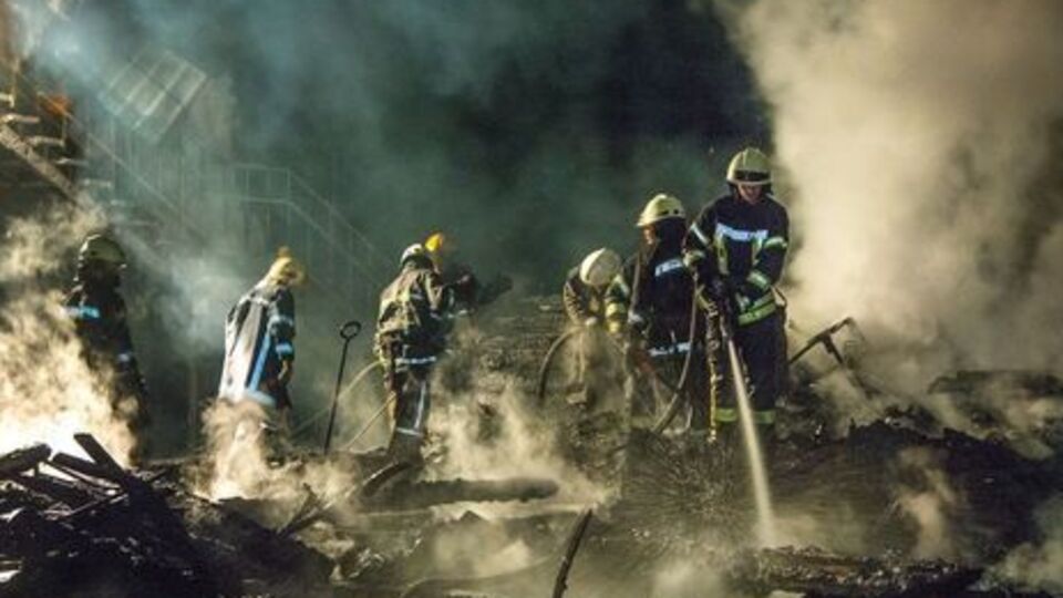 В корпусе "Виктории" на момент пожара было 42 ребенка