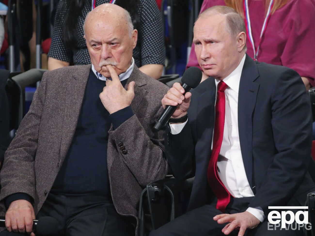 Говорухін: Звісно, потрібні серйозні конкуренти. Де їх візьмеш? (на фото з Путіним)