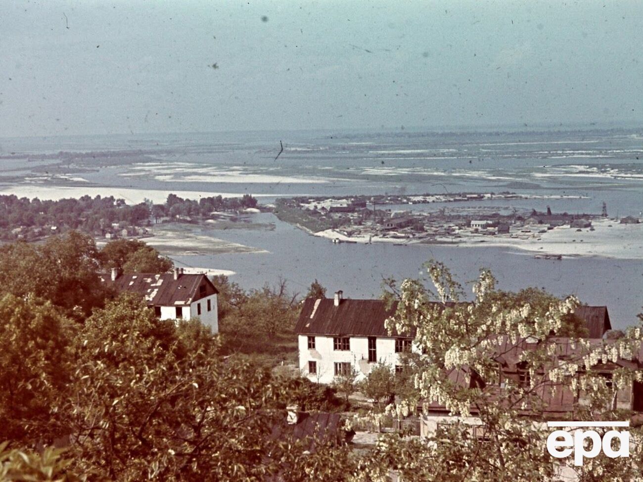 Труханов остров в годы немецкой оккупации