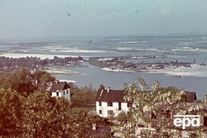 Труханов остров в годы немецкой оккупации