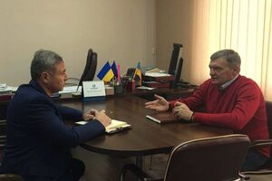 Глава Луганской ОВГА Гарбуз провел встречу с замминистра по вопросам временно оккупированных территорий Грымчаком