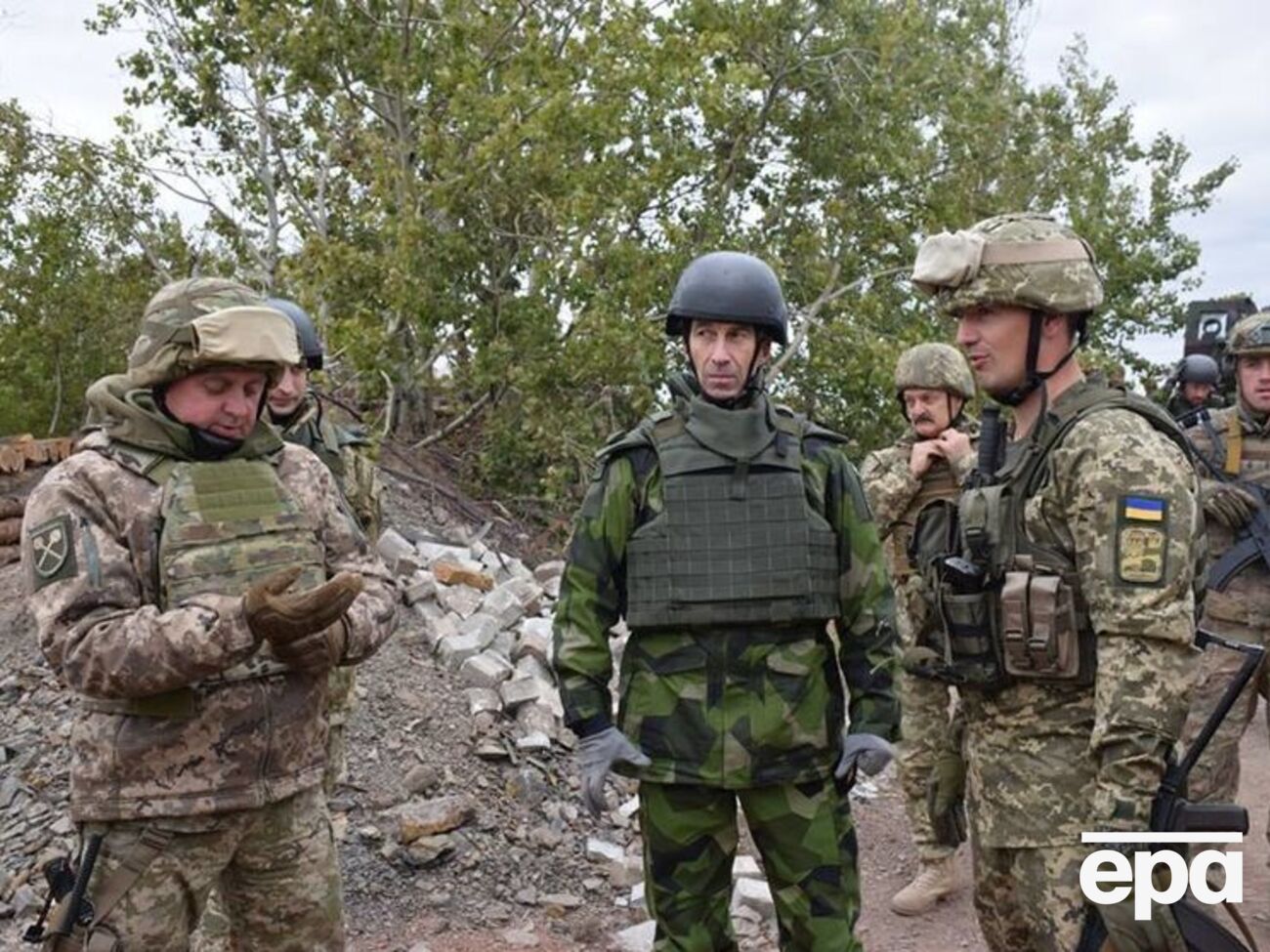 Бюден відвідав зону АТО 2 жовтня